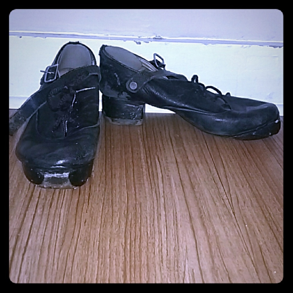 Hard Irish stepdancing shoes